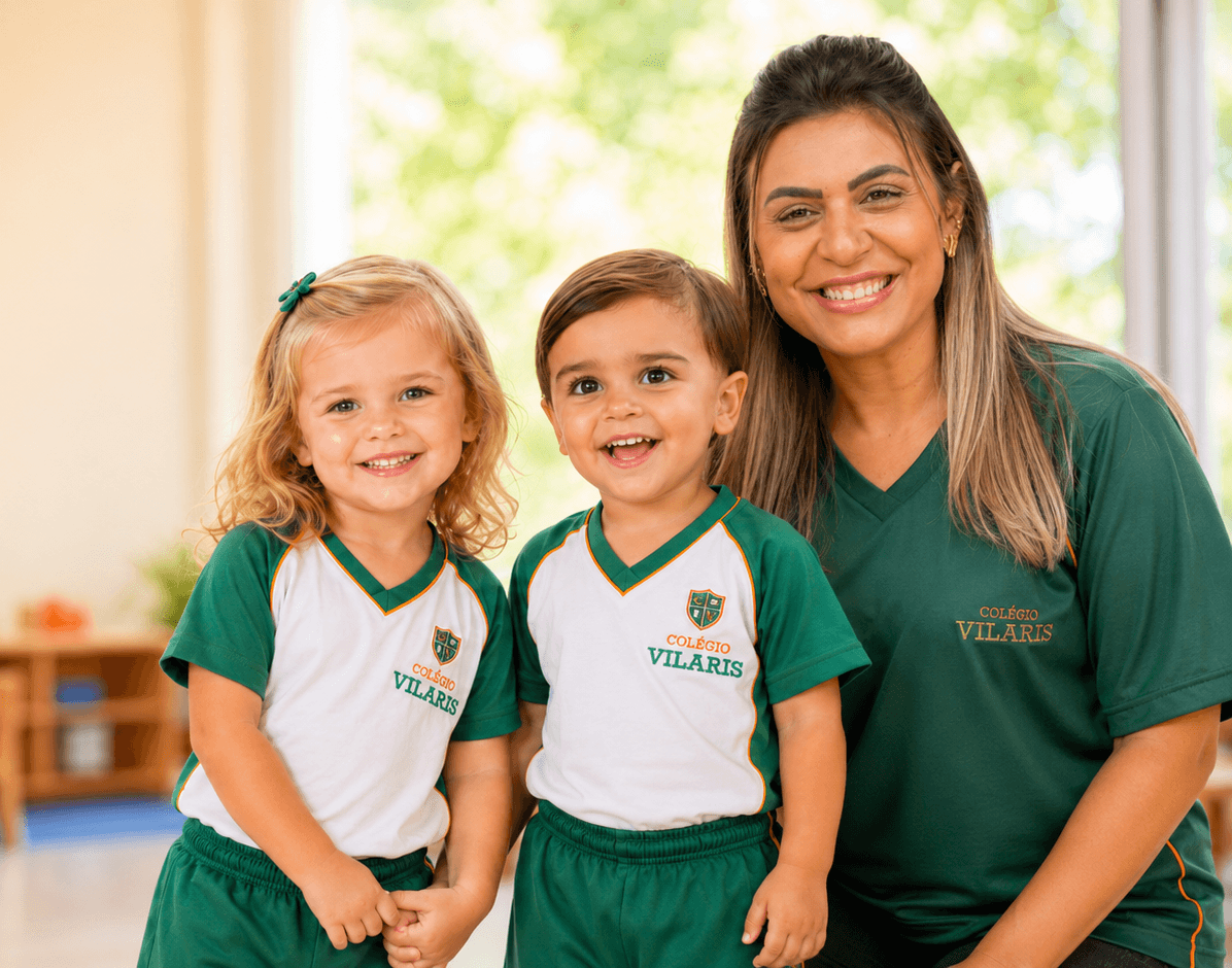Crianças do Colégio Vilaris